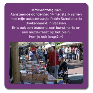 Hemelvaartsdag Boekenmarkt Vaassen