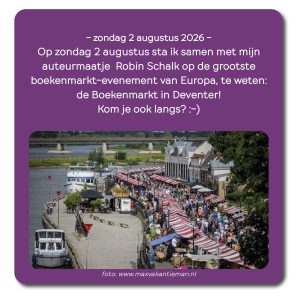 Boekenmarkt Deventer 2 augustus 2026