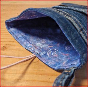 Navy Denim Blue Cotton - booksleeve / beschermhoes voor ereader en pocketbook