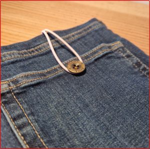 Navy Denim Blue Cotton - booksleeve / beschermhoes voor ereader en pocketbook